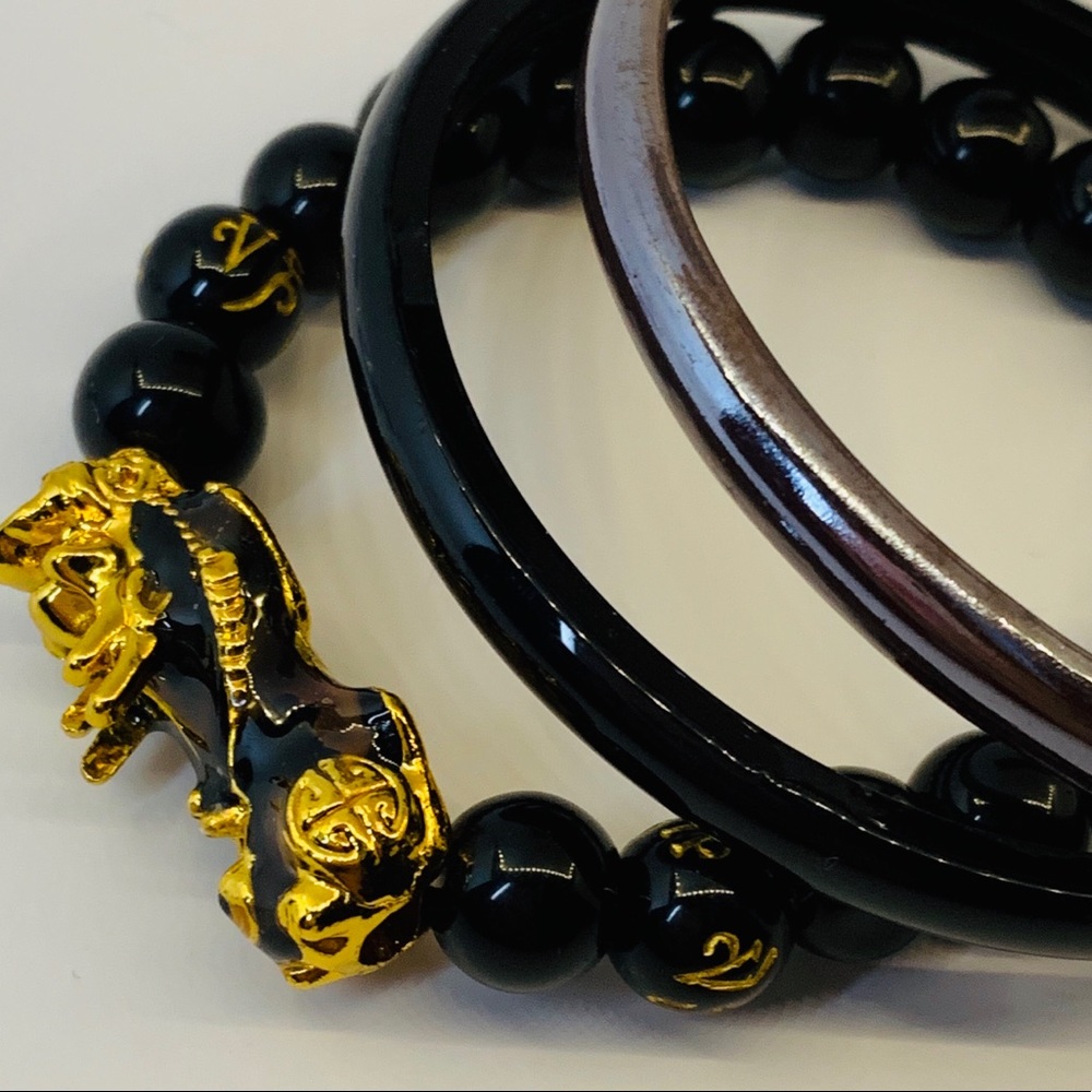 Glass Bracelet Set - Picture 3 of 4